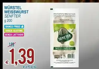 MD Discount Senfter La Casa Del Würstel Ricetta Weisswurst 200 G(ml) offerta