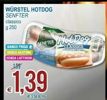 MD Discount Senfter La Casa Del Wurstel Classico Di Puro Suino 250 G(ml) offerta
