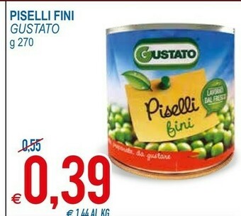 MD Discount Gustato Piselli Fini offerta