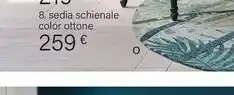 Maisons du Monde Sedia Schienale Color Ottone offerta