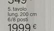 Maisons du Monde Tavolo Lung offerta