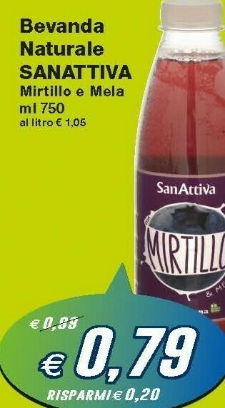 Prix Quality Sanattiva Bevanda Naturale offerta