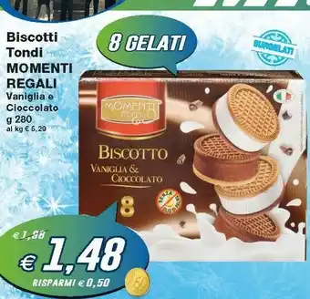 Prix Quality Momenti regali Biscotti Tondi offerta