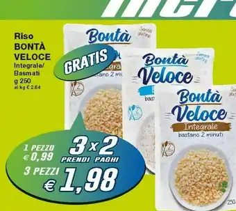 Prix Quality Bonta Veloce Riso offerta
