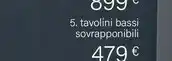 Tavolini Bassi Sovrapponibili