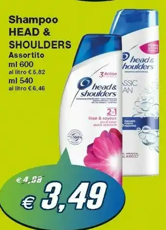Prix Quality Head & Shoulders Shampoo offerta