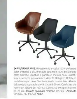 Maisons du Monde Poltrona Jake offerta