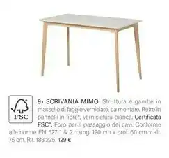 Maisons du Monde Scrivania Mimo offerta