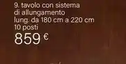Maisons du Monde Tavolo Con Sistema Di Allungamento offerta