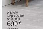 Maisons du Monde Tavolo Lung offerta