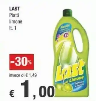 Crai Last Piatti Limone 1000ml offerta