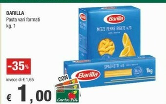 Crai Barilla Mezze Penne Rigate N. 70 offerta