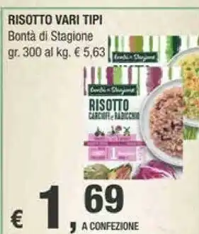 Crai Bontà di stagione Risotto offerta