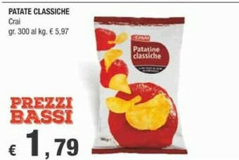 Crai Crai - Patatine Classiche offerta