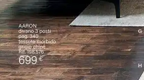 Maisons du Monde Aaron Divano 3 Posti offerta
