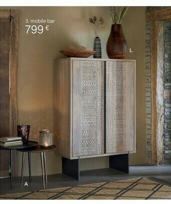 Maisons du Monde Mobile Bar offerta