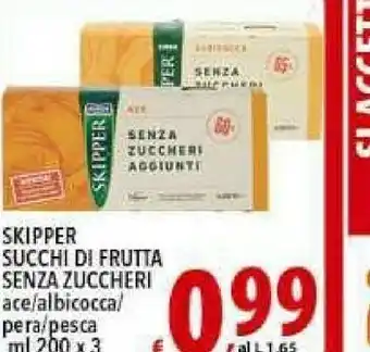 Gros Skipper Zuegg Succhi Di Frutta Senza Zuccheri offerta