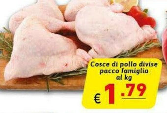 Ipercarni Cosce Di Pollo Divise Pacco Famiglia offerta