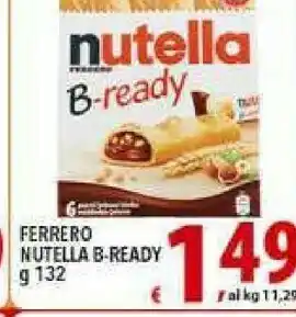 Iper Triscount Ferrero Nutella B-ready offerta