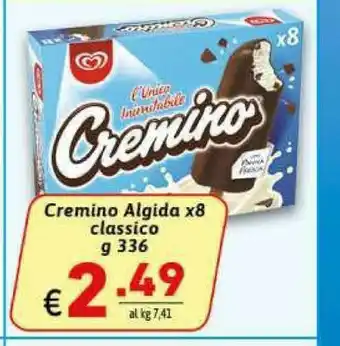 Algida Cremino L'Unico Inimitabile 336 G(ml)