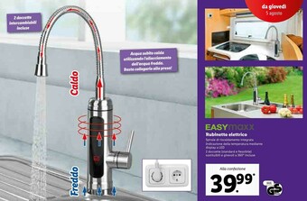 Lidl Easy Maxx Rubinetto Elettrico offerta