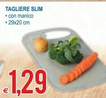 MD Discount Tagliere Slim offerta