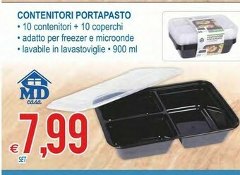 MD Discount Contenitori per alimenti offerta