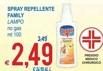 MD Discount Lampo Spray Repellente Family No Gas 100 Ml offerta