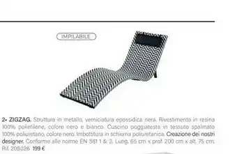 Zigzag Struttura In Metallo