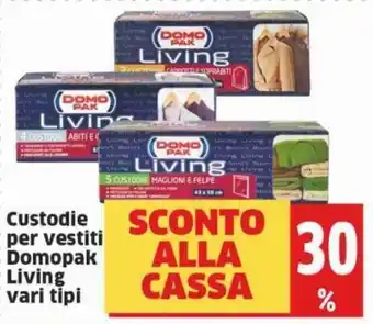Domopak Custodie per vestiti Living vari tipi