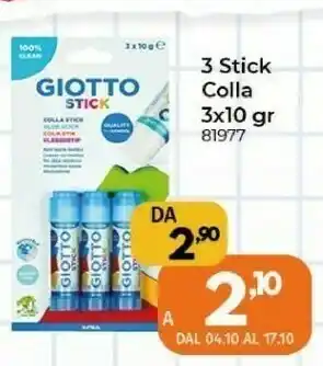 Orizzonte Giotto 3 Stick Colla offerta
