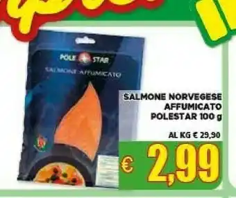 Vivo Supermercati Pole star Salmone Affumicato 100 G(ml) offerta