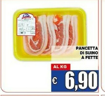 Vivo Supermercati Pancetta Di Suino A Fette offerta