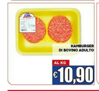 Vivo Supermercati Hamburger Di Bovino Adulto offerta