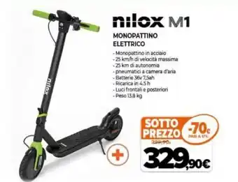 Expert Nilox M1 Monopattino Elettrico offerta