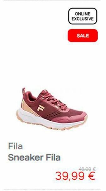 Deichmann Sneaker fila offerta