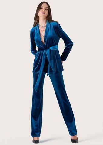 Pantalone victoria in velluto