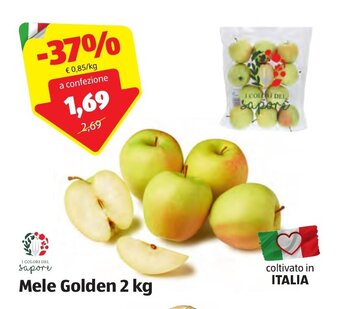 ALDI Mele Golden 2 kg offerta