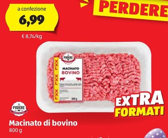 Il Podere Macinato di bovino 800 g