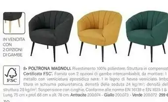 Poltrona Magnol