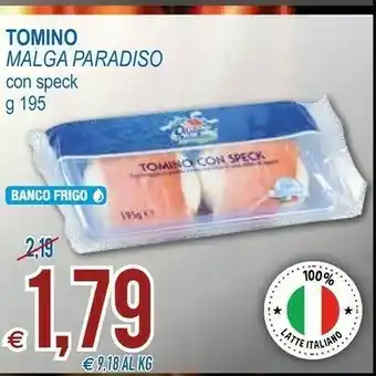 MD Discount Malga Paradiso Tomino Con Speck offerta
