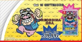 Nintendo WarioWare: Get It Together! Basic Tedesca, DUT, Inglese, ESP, Francese, ITA, Giapponese, Coreano, Russo Switch