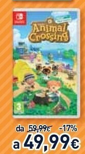 Unieuro Nintendo Animal Crossing: New Horizons Videogioco Switch Basic offerta