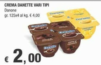 Crai Danone Crema Danette offerta