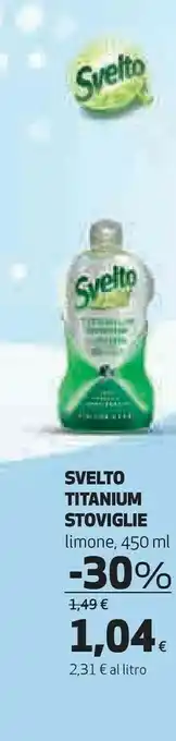 Coop Svelto Titaniumstoviglie 450 Ml offerta