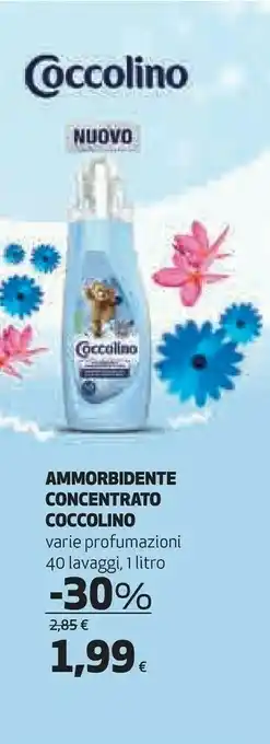 Coop Coccolino Ammorbidente Concentrato 1000 Ml offerta