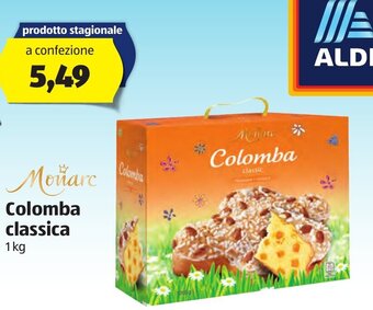 ALDI Monarc Colomba classica 1 kg offerta