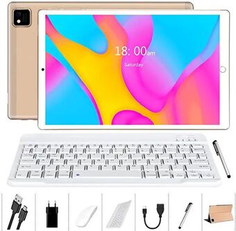 Amazon Yotopt u10 tablet 10 pollici 4g lte e wifi, android octa-core tablet, 4gb ram, 64gb rom (1 tb espandibile), fhd schermo in... offerta