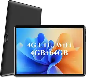 Duoduogo 4g lte tablet 10 pollici con wifi offerte, tablet in offerta 4gb ram 64gb/128gb espandibili android 10.0 tablet p...
