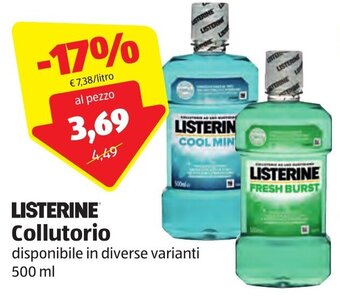 Listerine Collutorio 500 ml